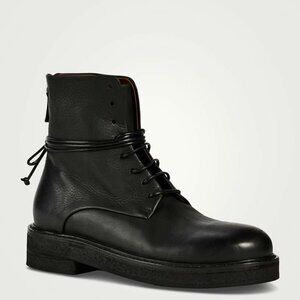 Marsèll Parrucca Boots lace up ankle shearling boots